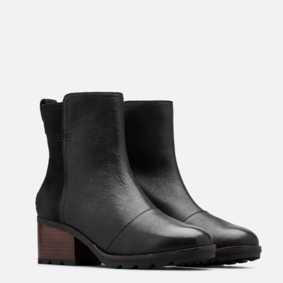 Sorel Cate Bootie-Black size 12 NIB - Picture 1 of 8